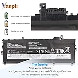 VANPIR 01AV431 Laptop Battery 11.52V 57Wh 4950mAh Replacement for Lenovo ThinkPad X1 Carbon 5th Gen/X1 Carbon 6th Gen Series Notebook 01AV430 SB10K97587 SB10K97588 01AV494 01AV429 SB10K97586