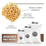 Whole Corn Kernels (50 LB) - Superior Feed Corn for Wildlife - Including Deer, Turkeys, Squirrels, Birds and More! Attract a Multitude of Species with One Highly Nutritional Option