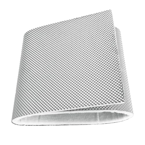 Peastorm Exhaust Wrap Heat Shield Automotive Aluminum Material Muffler Wrap Insulation Armor, 12" x 24"