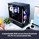 iBUYPOWER Slate 8 MESH Gaming PC Desktop Computer (AMD Ryzen 7 9700X CPU, AMD Radeon RX 7800XT 16GB GPU, 32GB DDR5 Non-RGB 5200MHz RAM (16x2), 1TB NVMe SSD, WiFi Ready, Windows 11 Home) - SMA7R78XT02