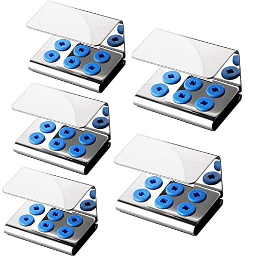 SeeFDENT 5pcs Dental Ultrasonic Scaler Tips Holder Stands