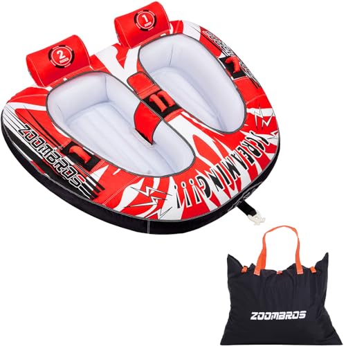 ZOOMBROS Towable Tube with Nylon Storage Bag