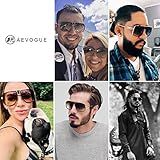 AEVOGUE Sunglasses For Men Goggle Alloy Big Frame Metal Punk Style Shield AE0336