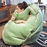 BXEBUI 59 Inch Giant Wearable Turtle Shell Pillows Weighted Stuffed Animal Costume Oversized Plush Toy Funny Dress Up Gift for Adults (59 in)