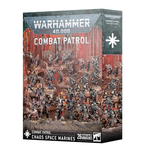 Warhammer 40k Games Work - Combat Patrol: Chaos Space Marines, Multicolor