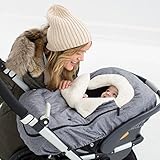 Skip Hop Winter Car Seat Cover, Stroll & Go, Heather Grey