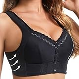 Daisy Bra for Older Women Summer Pack of Strappy Trendy Girlfriend Bras Valentine Gift Gym Lounge Ladies Underwear Tight Athletic Fashion Bras Padding Thin Comfort Beach Bras