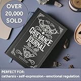 Boredwalk Grievance Journal - Aesthetic Mental Health Journal With Prompts - Funny Rage Journal for Shadow Work