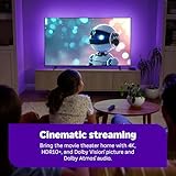 Roku Ultra 2024 - Ultimate Streaming Player - 4K Streaming Device for TV with HDR10+, Dolby Vision & Atmos - Bluetooth & Wi-Fi 6- Rechargeable Voice Remote Pro with Backlit Buttons - Free & Live TV