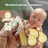 haakaa Colostrum Collector Syringes Set Colostrum Harvesting Kit Include 2 Storage Cases and 2 Cotton Cloth Wipes to Collect Store and Feed Colostrum, 0.1oz/4ml,12pcs