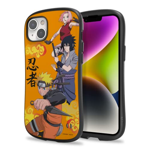 iFace Naruto Shippuden Case for iPhone 14 Plus (6.7 inch) – First Class Shockproof Anime Protective Cell Phone Cover – Naruto/Sasuke/Sakura