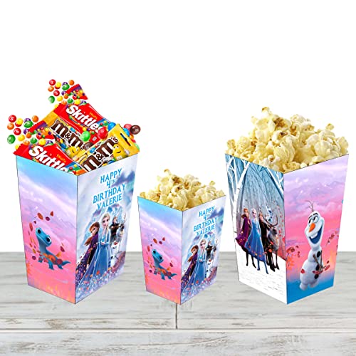 Elsa || Popcorn Box | Candy Box | 12 pack
