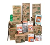 U-Haul Household Moving Kit - 36 Moving Boxes, 2 Wardrobe Boxes, 2 Dish and Glass Packing Kits, 2 Mattress Bags, Tape, and Assorted Supplies