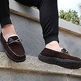 MIXIN Mens Slippers Indoor Outdoor Memory Foam House Shoes Anti-Slip Moccasins Slippers for Men