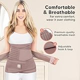 KeaBabies 3 in 1 Postpartum Belly Support Recovery Wrap and Maternity Belly Band for Pregnancy - Postpartum Belly Band - Soft & Breathable Pregnancy Belly Support Belt