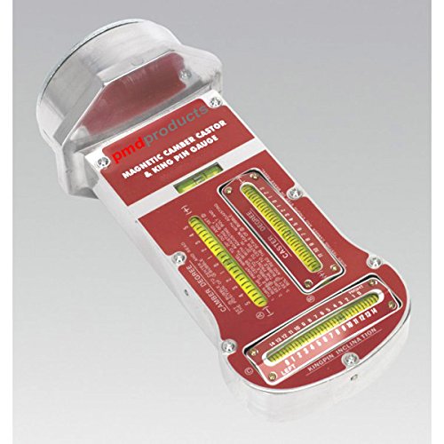 PMD Products Magnetic Camber, Caster & KPI Alignment Gauge - Precision Wheel Alignment Tool for Accurate Steering Adjustment | Part 916