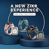 TAKVA - Zikr Ring Flex Pro | Improved, Smart Tasbih Ring (Interchangeable Ring Sizes) (Rose Gold)