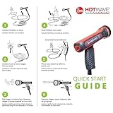 Rheem HotWave Multipurpose Heated Hose Nozzle Sprayer, Red