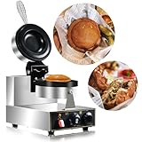 Ice Cream Burger Maker, UFO Burger Maker, Ice Cream Filling Waffle Maker, Hamburger Waffle Maker Sandwich Press, Non Coated, Household Or Commercial.