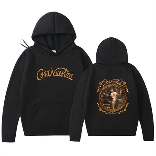 Rauw Unisex Hoody Print Sweatshirt Casual Novelty Pullover Long Sleeve Alejandro Hoodies For Men Women Black Large