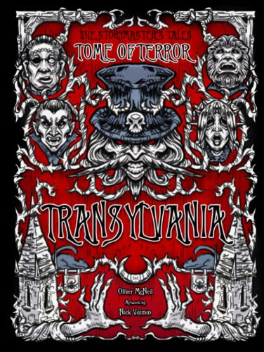 The Storymaster's Tales "Tome of Terror" Transylvania.: Vampire, Werewolf and Frankenstein Horror Family tabletop Role-playing Board game Book. Kids ... (Tome of Terror Role Playing Game Books)