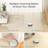 Lefant Robot Vacuum Cleaner, Strong Suction, 120 Mins Runtime, Slim, Low Noise, Automatic Self-Charging, Wi-Fi/App/Alexa Control, Ideal for Pet Hair Hard Floor and Daily Cleaning, M210