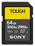 Sony 64GB UHS-II Tough G-Series SD Card and USB 3.1 SD Card Reader Bundle