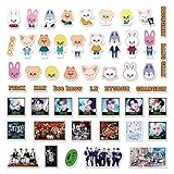 Kpop Stray Kids 91pcs Stickers Vinyl Laptop Luggage Sticker Pack for Water Bottle Phone Luggage Photo Deals Pack