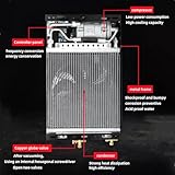 NEKPOKKA Universal 12V DC Air Conditioner Hidden Underbody RV Air Conditioner, Suitable for Trailers, Camping Vehicles, Trucks, Vans, rv ac unit (12V, Model 4 (680))