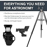 Celestron – StarSense Explorer LT 114AZ Smartphone App-Enabled Telescope – Works with StarSense App to Help You Find Stars, Planets & More – 114mm Newtonian Reflector – iPhone/Android Compatible