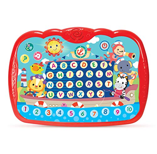 Learning Tablet for Toddlers 1-3 - Educational ABC Toy to Learn Alphabet, Number, Music & Words - Early Development Electronic Learning & Activity Game, Suitable for 1 2 3 Year Old Boys & Girls