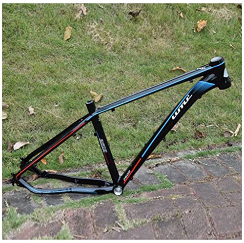 HIMALO Bike Frame 26er Hardtail Mountain Bike Frame 16'' 18'' Disc Brake Rigid Frame QR 135mm Aluminum Alloy Bicycle Frame,for 26'' Wheels(Gloss Black,26 * 16'')