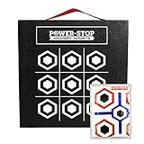 Power-Stop Archery Targets - 24" High-Density Big Block Foam Target for Broadheads and Field Tips