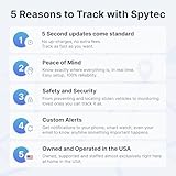 Spytec GPS Mini GPS Smart Tracker for Vehicles, Cars, Trucks, Loved Ones, GPS Tracker Device for Kids & Weatherproof Magnetic Case, Unlimited Updates, Real-Time GPS Tracking, USA Made Tech