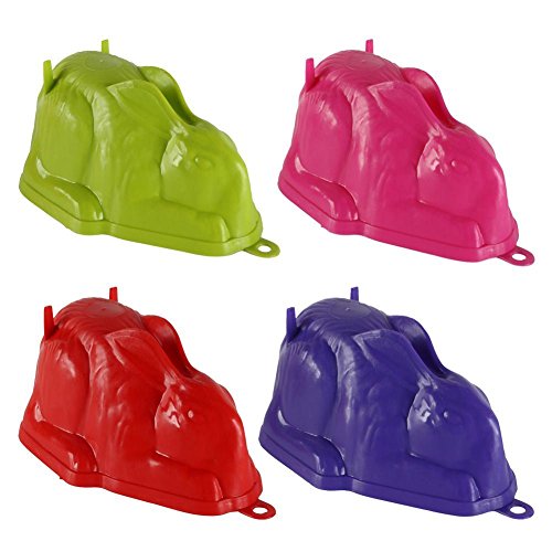 Rabbit Jelly Mould - Great for Ice Cream and Jelly ! (Pack of 6)