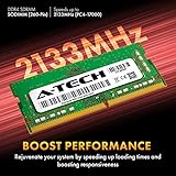 A-Tech 16GB (2x8GB) DDR4 2133 MHz SODIMM PC4-17000 (PC4-2133P) CL15 Non-ECC Laptop RAM Memory Modules