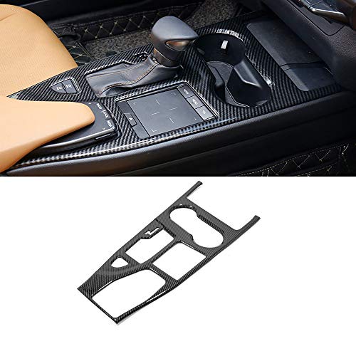 HIGH FLYING 2018-2024 for Lexus UX (ZA10) UX 200, UX 250h Car Accessories Interial Shifter Gear Console Panel Cover Frame Overlay ABS 1pc (Carbon Style)