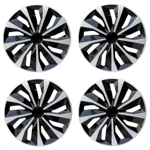 Hubcap Wheel Cover Replacement R14 Hub Caps Universal Wheel Rim Cover ABS Material Exterior Accessories for Car Truck SUV -Set of 4