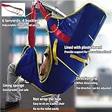 QYQCXGL Toileting Slingtransfer Belt Full Body Sling - Patient Lift Sling Lifter - for Transfer from Bed to Wheelchair Recliner or Toilet for Caregiver Disabled - ?Load Capacity 150Kg L