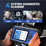 OBD2 Scanner TOPDON AD600S Scan Tool, Code Reader, Diagnostics Scanner for ABS/SRS/AT/Engine, 9 Reset Services, Oil/Brake/BMS/SAS/DPF/TPMS/ETS Reset/ABS Bleeding/Injector Coding, Free Lifetime Upgrade