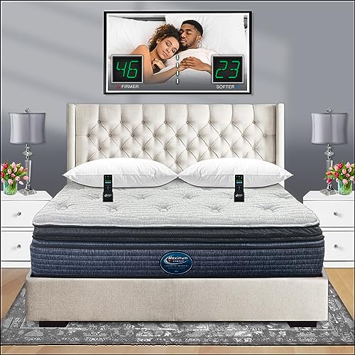 Maximum Comfort SQ14 Advance Top Sleep Quotient Digital Air Smart Bed - Full