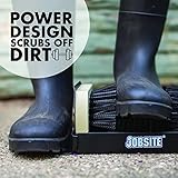 Jobsite Boot Scrubber - Outdoor Shoe Scraper Cleaner Brush - Extra Wide