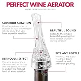 Jwalin Wine Aerator Pourer Spout – Enhance Wine Flavor with Easy Pour, No-Drip Design, Improves Aroma and Finish, Professional Quality for Wine Lovers