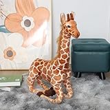 BARMI 31.49" Tall Giraffe Stuffed Animal Plush Toy for Nursery Decorations