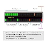 Douk Audio VU56C 56-Bit Level Meter, LED Music Spectrum, Stereo Sound Indicator, Audio Display