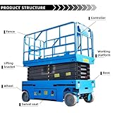 High Altitude Fully Automatic Lifting Platform Hydraulic Lift Electric Scissor Lift Platform Suitable for Building Maintenance Projects