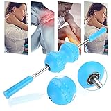 Taidda Massage Roller, Portable Multifunctional Body Muscle Yoga Massage Roller Stick Pain Relief Stick