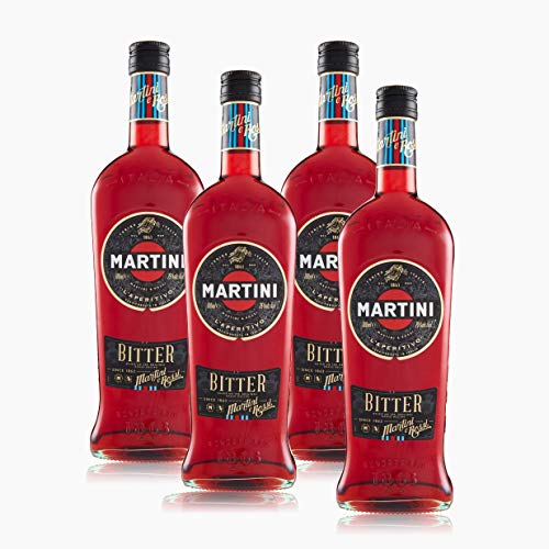 Martini & Rossi L'aperitivo Bitter (Pack n° 4 Bottles of 24 fl.oz)