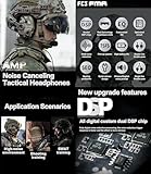 FMATAL GEAR 2025 AMP NRR 26 dB Digital Version Tactical Headset |Tactical Hearing Protectors | Pickup Noise Reduction Communication Shooting Hearing Protection Earmuffs (DE)