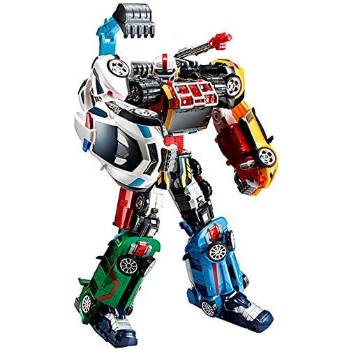 YOUNG TOYS Tobot Athlon magma6 Toy Robot Transforming Robot Transformer Toy Carbot Six-Unit Robots